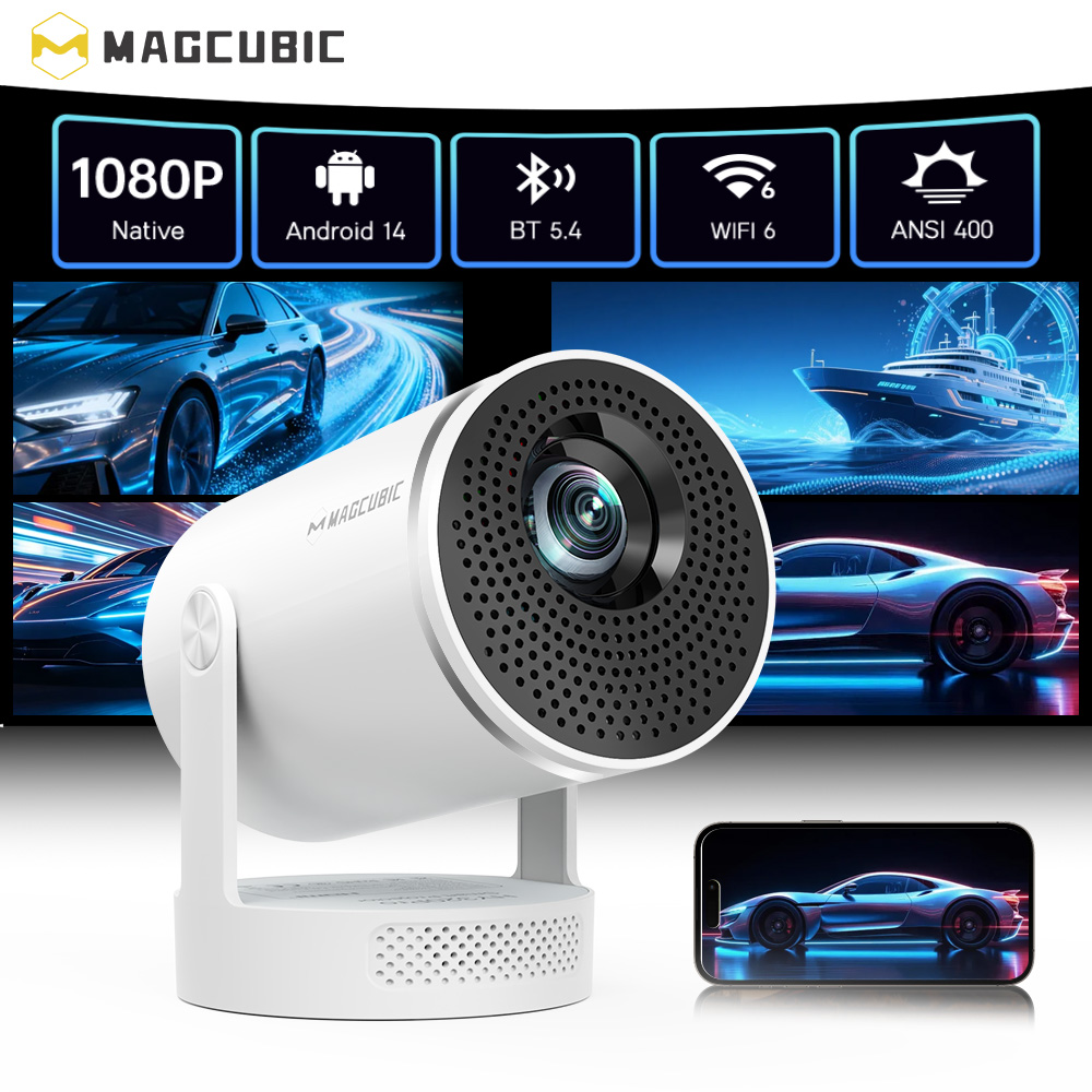 Home Cinema Focal - โปรเจคเตอร์ Magcubic 8K รุ่น HY320Pro-A โปรเจคเตอร์