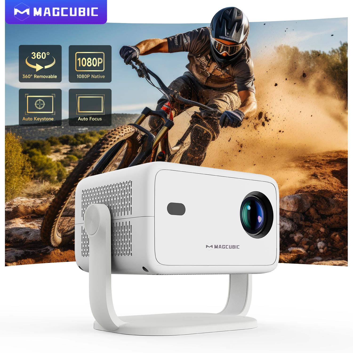 Home Cinema Focal - โปรเจคเตอร์ Magcubic 8K L018 650ANSI ความละเอียดเนทีฟ