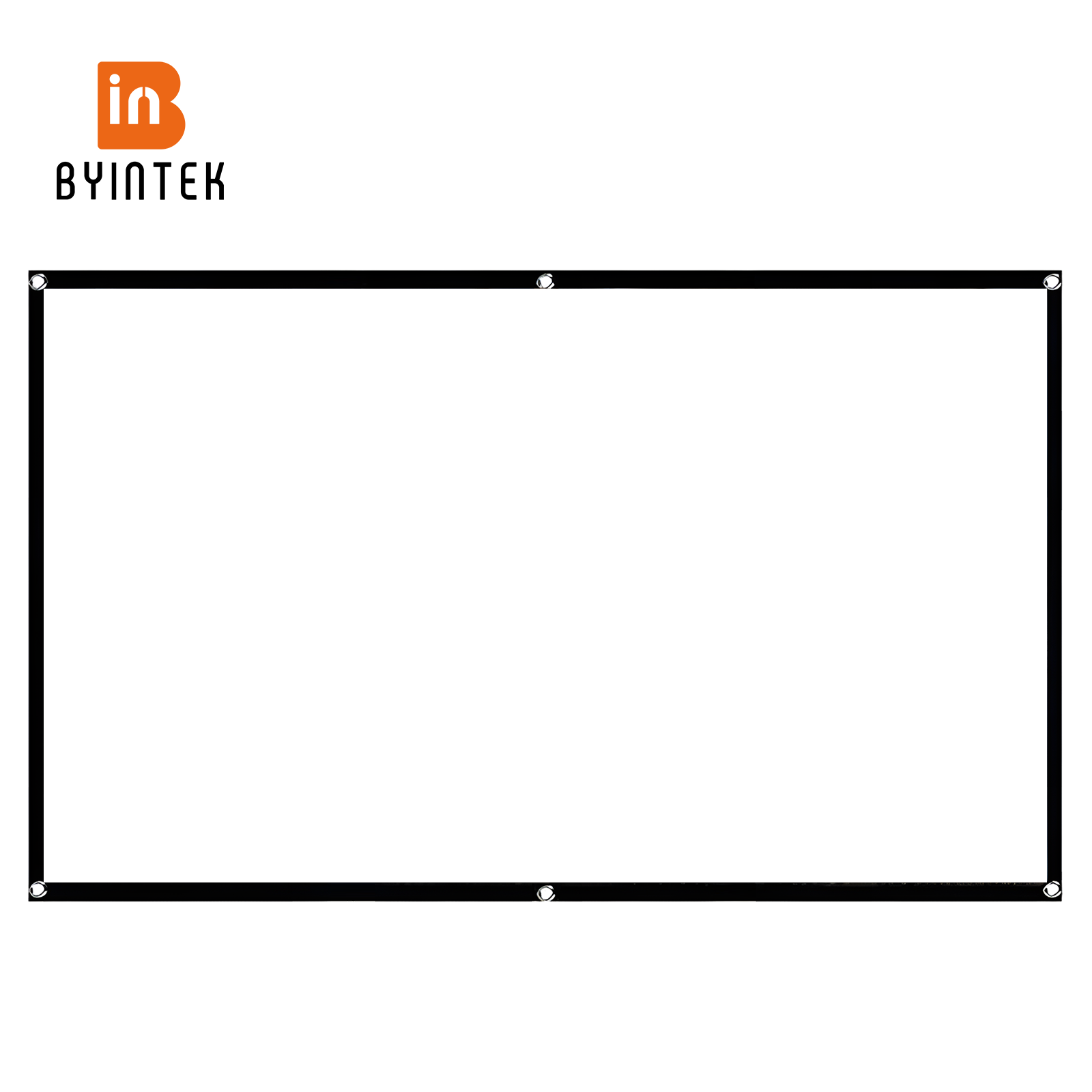 Home Cinema Blanc - จอโปรเจคเตอร์ BYINTEK ขนาด 100 นิ้ว ป้องกันรอยยับ