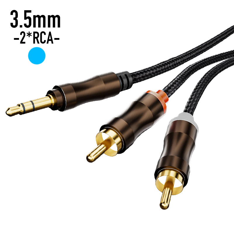 Klipsch Home Cinema - สายเคเบิลเสียง RCA เป็น 3.5 มม. แจ็ค