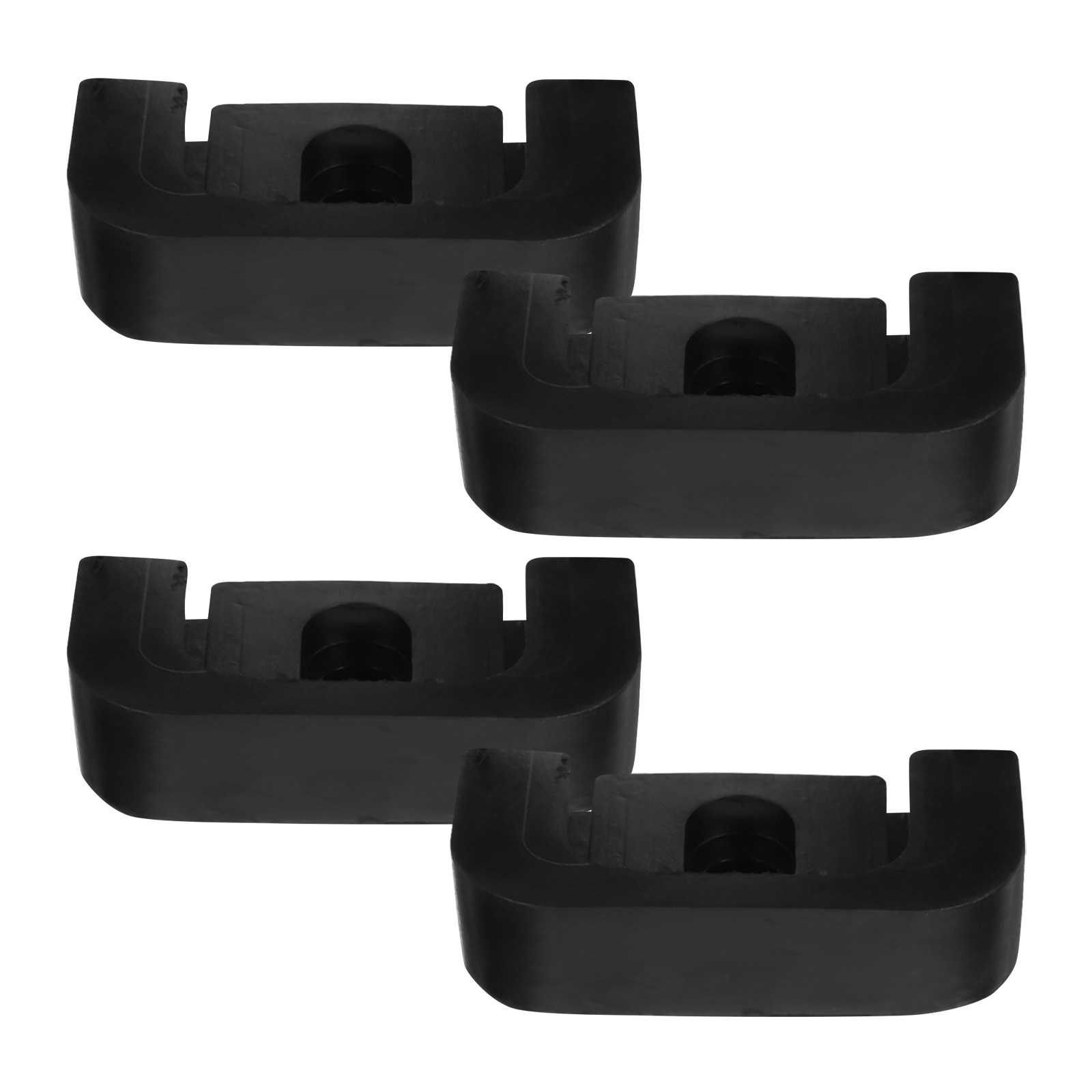 Noise Isolating Pad - แผ่นรองกันสั่นสะเทือนสำหรับเครื่องปรับอากาศ 4 ชิ้น ทำจากยางหนา ลดเสียงรบกวน ฐานมั่นคง