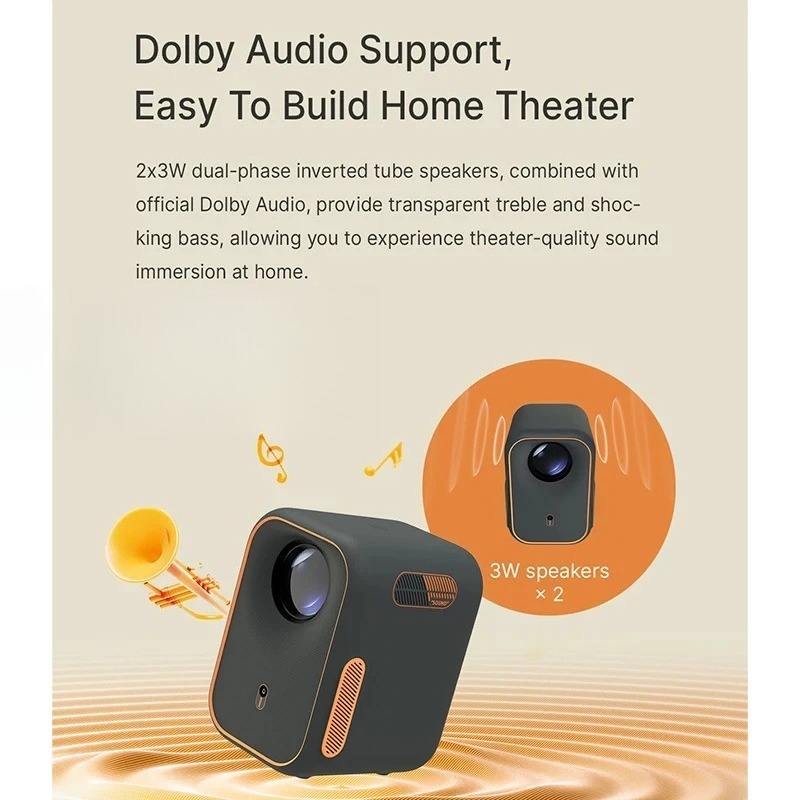 โปรเจคเตอร์รุ่นใหม่ Xming Epis - Netflix Home Cinema บทวิจารณ์และราคา