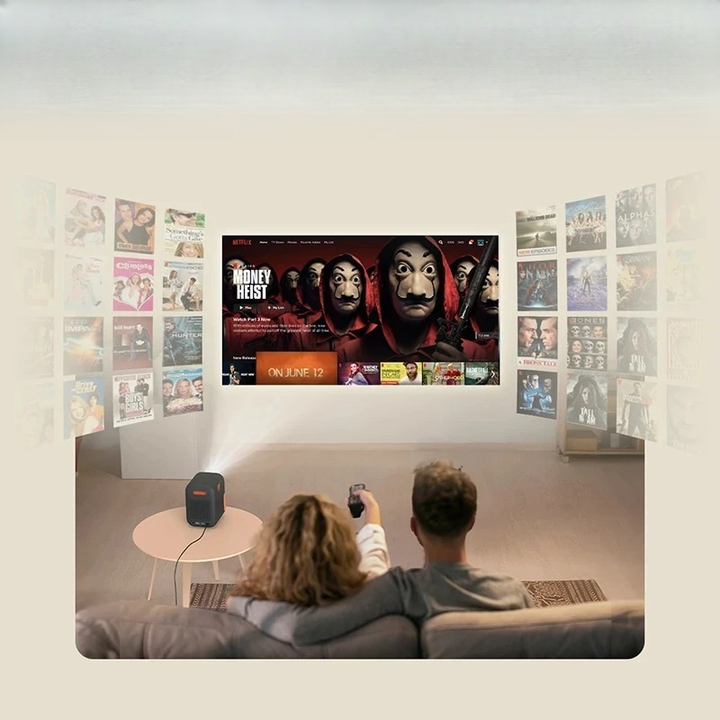โปรเจคเตอร์รุ่นใหม่ Xming Epis - Netflix Home Cinema บทวิจารณ์และราคา