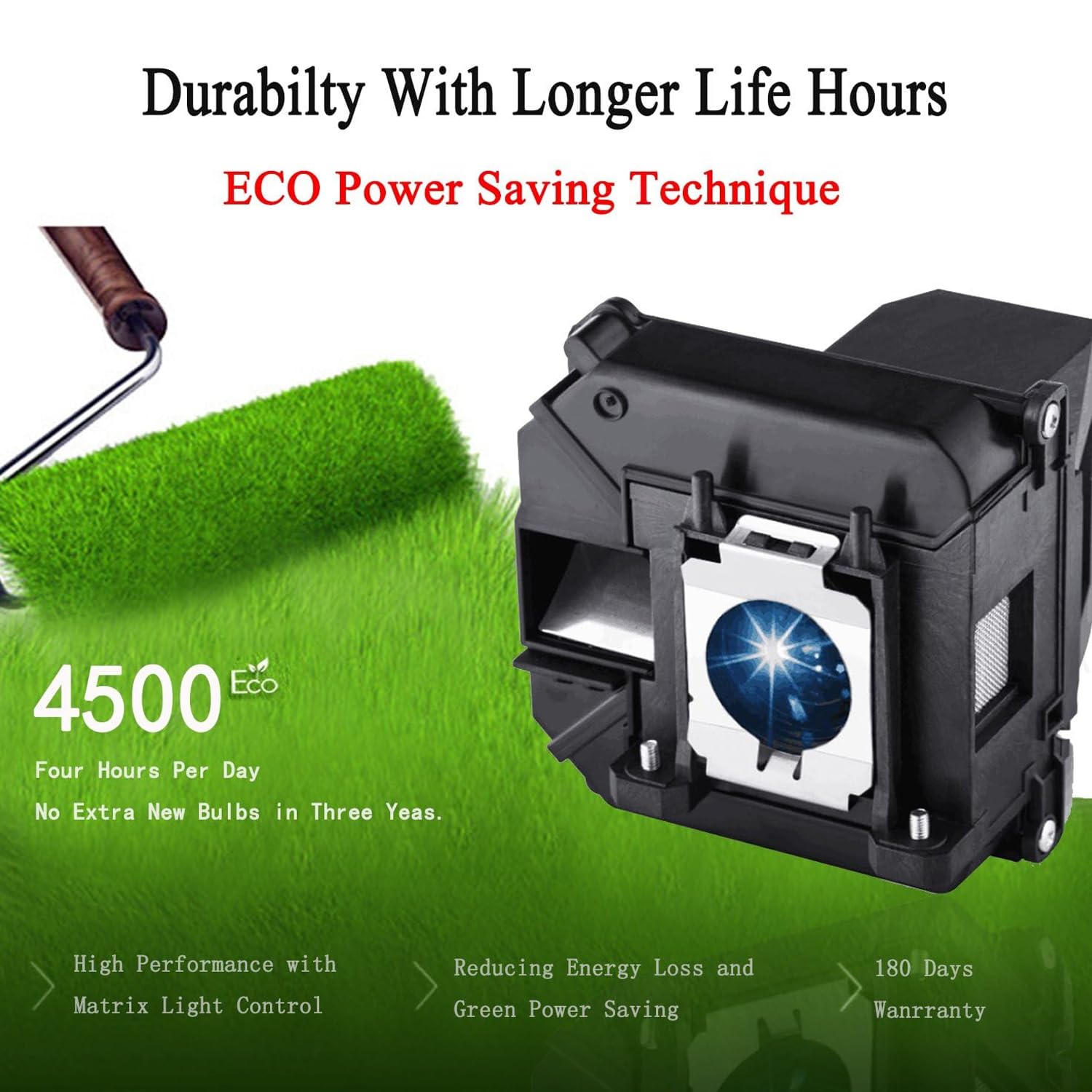 ELP68 เปลี่ยนหลอดไฟสำหรับ Epso - Home Cinema Epson บทวิจารณ์และราคา