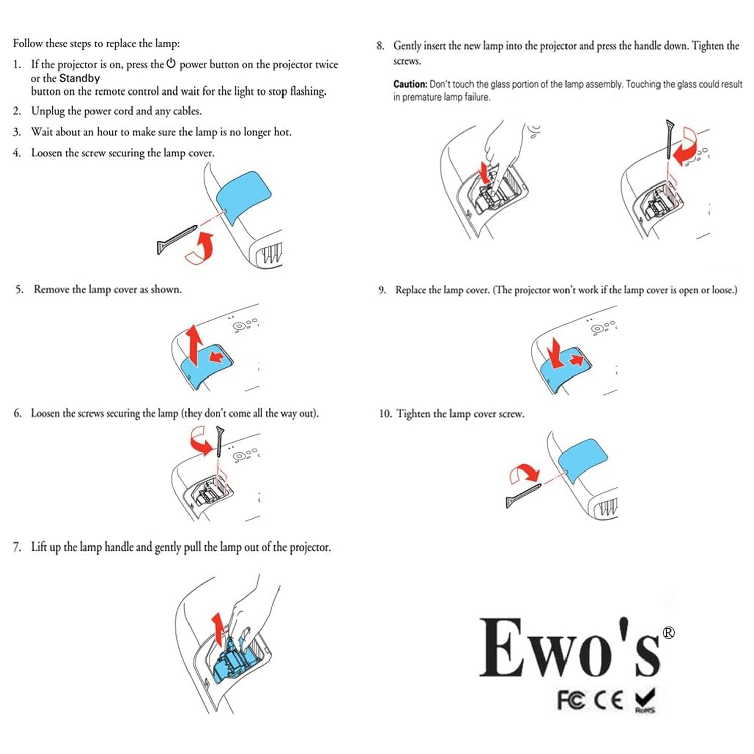 ELP68 เปลี่ยนหลอดไฟสำหรับ Epso - Home Cinema Epson บทวิจารณ์และราคา