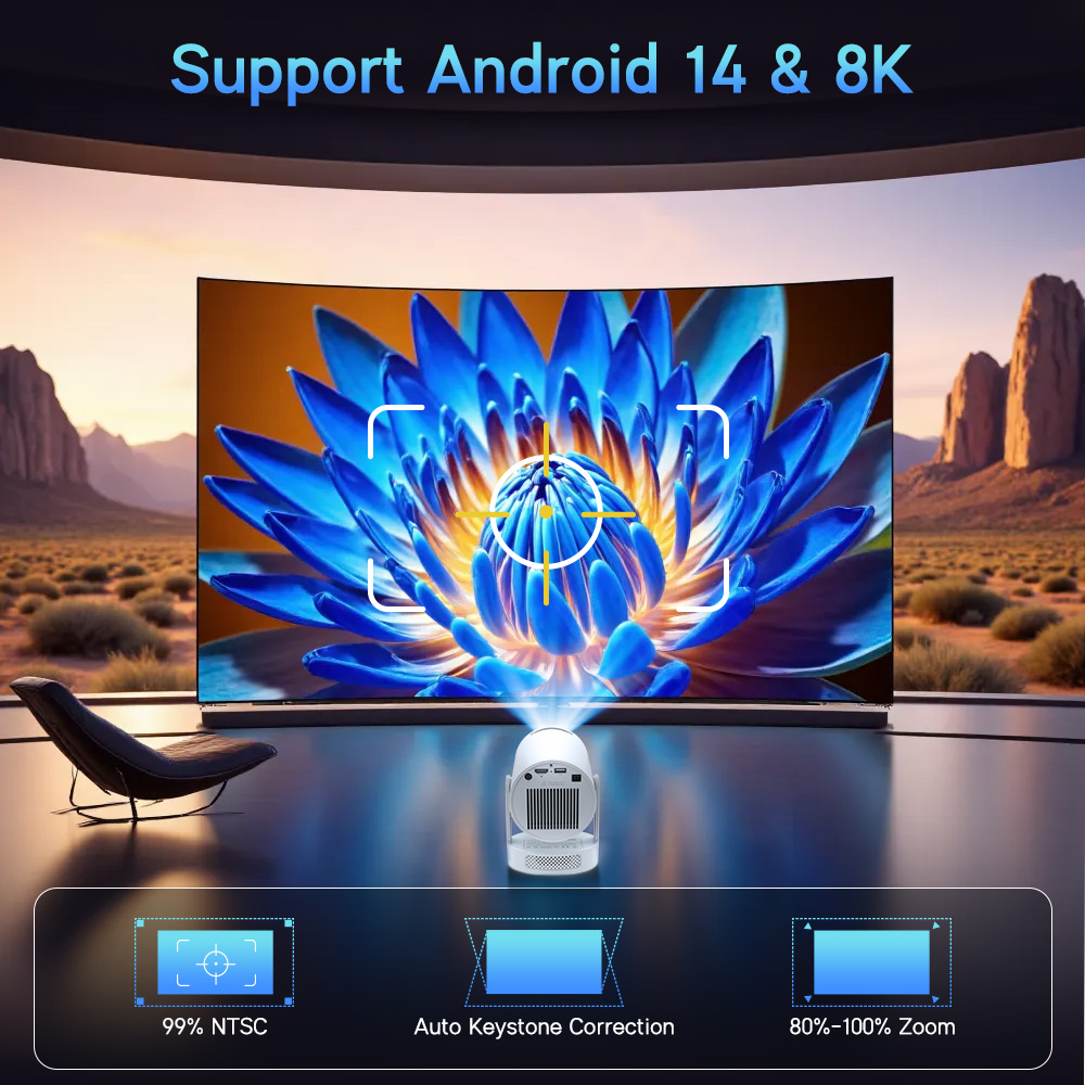 โปรเจคเตอร์ Magcubic Android 1 - Home Cinema Focal บทวิจารณ์และราคา