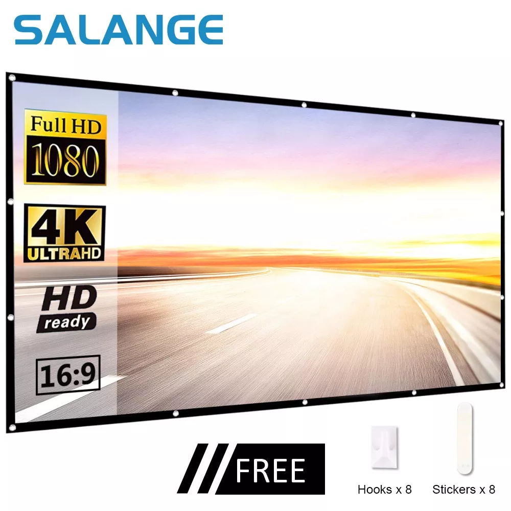 Salange หน้าจอโปรเจคเตอร์หน้าจ - Home Cinema Blanc บทวิจารณ์และราคา