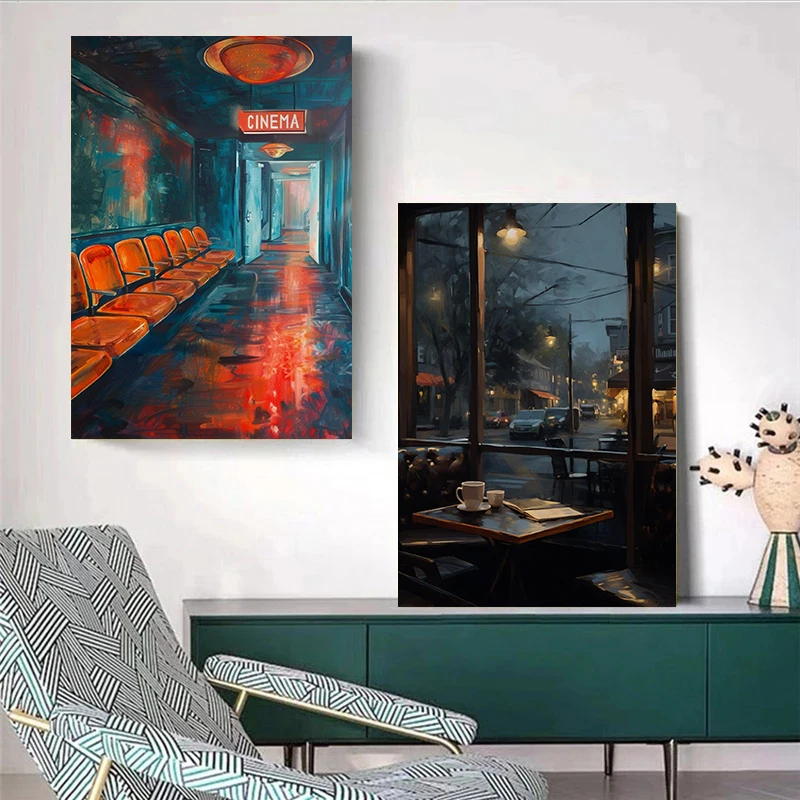 โปสเตอร์ภาพพิมพ์บนผ้าใบลายวินเ - Home Cinema Room บทวิจารณ์และราคา