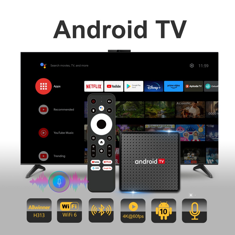 กล่องรับสัญญาณทีวี Wudung X5 ร - Netflix Home Cinema บทวิจารณ์และราคา