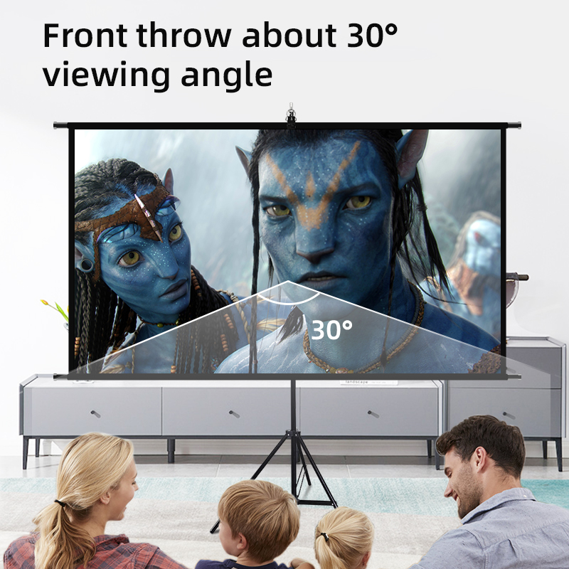 MIXITO แบบพกพา 16:9 ความละเอีย - Home Cinema Blanc บทวิจารณ์และราคา