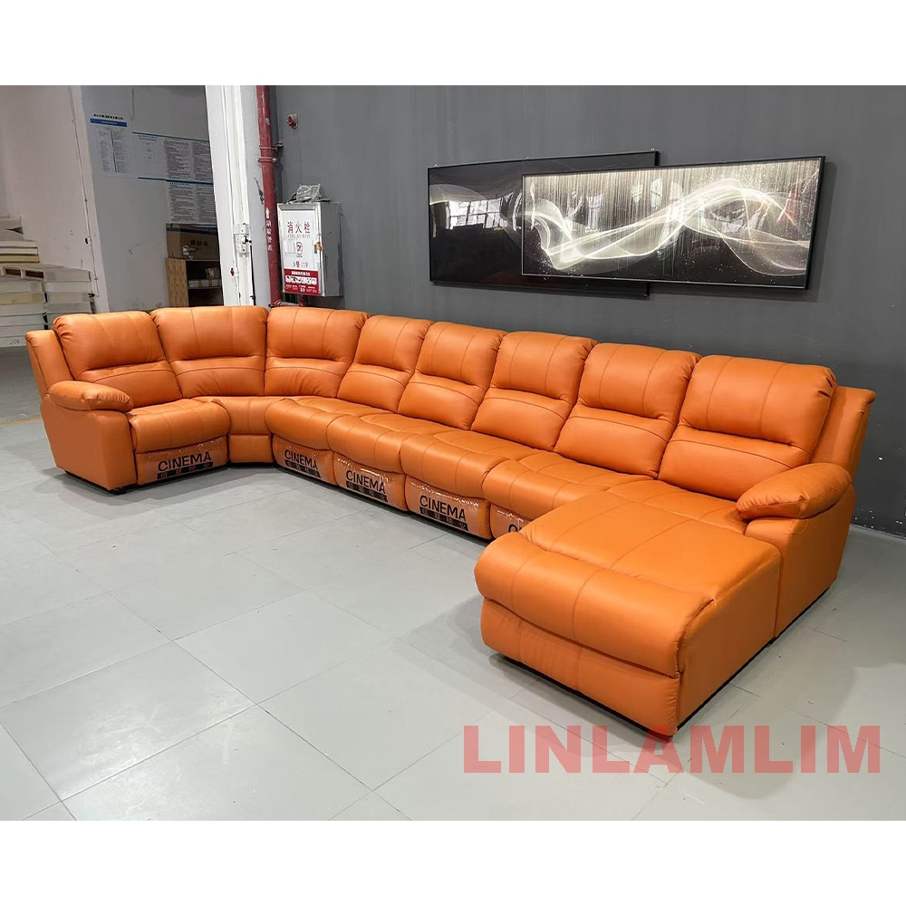 โซฟาปรับเอนขนาดใหญ่สุดหรูพร้อม - Home Cinema Room บทวิจารณ์และราคา