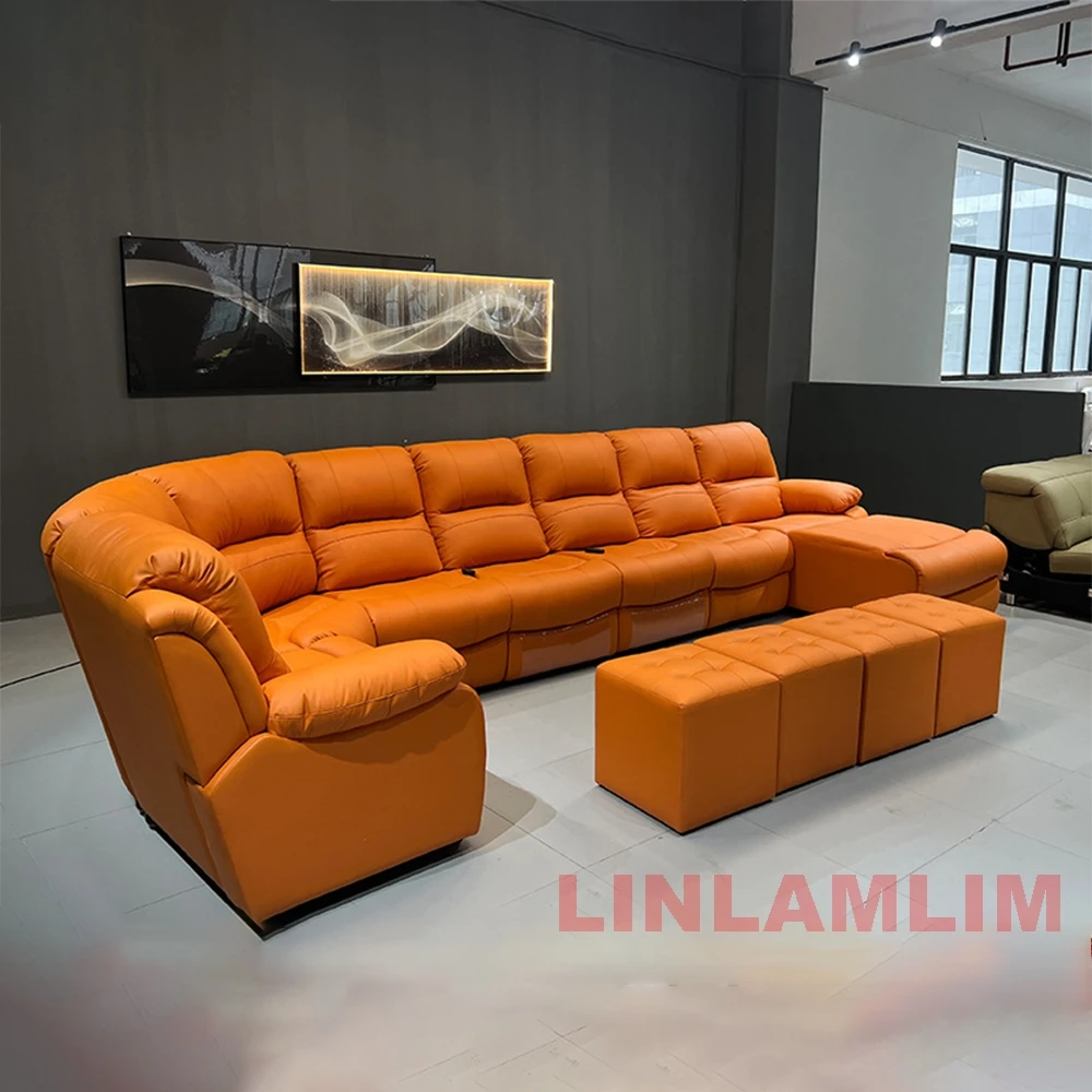 โซฟาปรับเอนขนาดใหญ่สุดหรูพร้อม - Home Cinema Room บทวิจารณ์และราคา