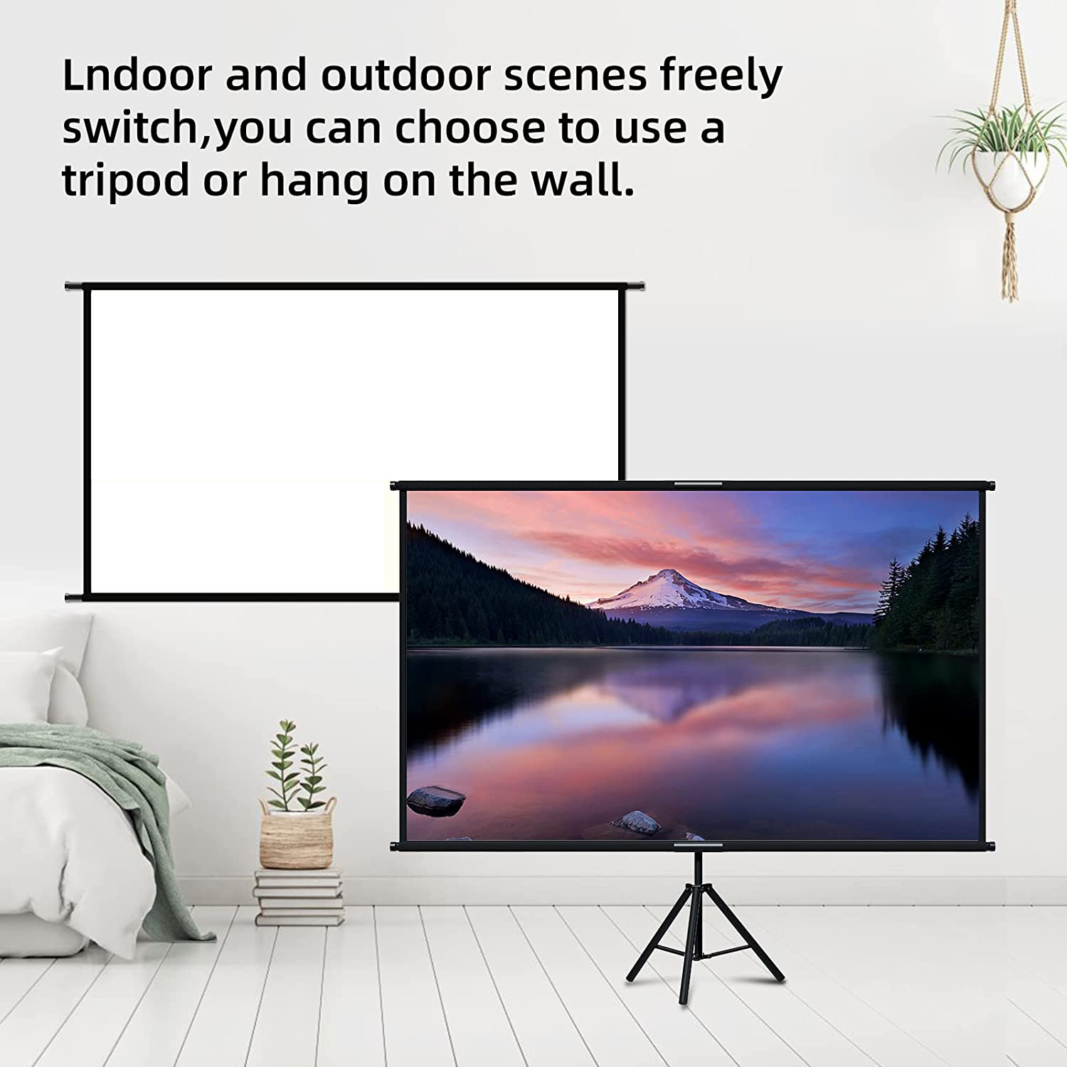 VEIDADZ โปรเจคเตอร์หน้าจอขาตั้ - Home Cinema Blanc บทวิจารณ์และราคา