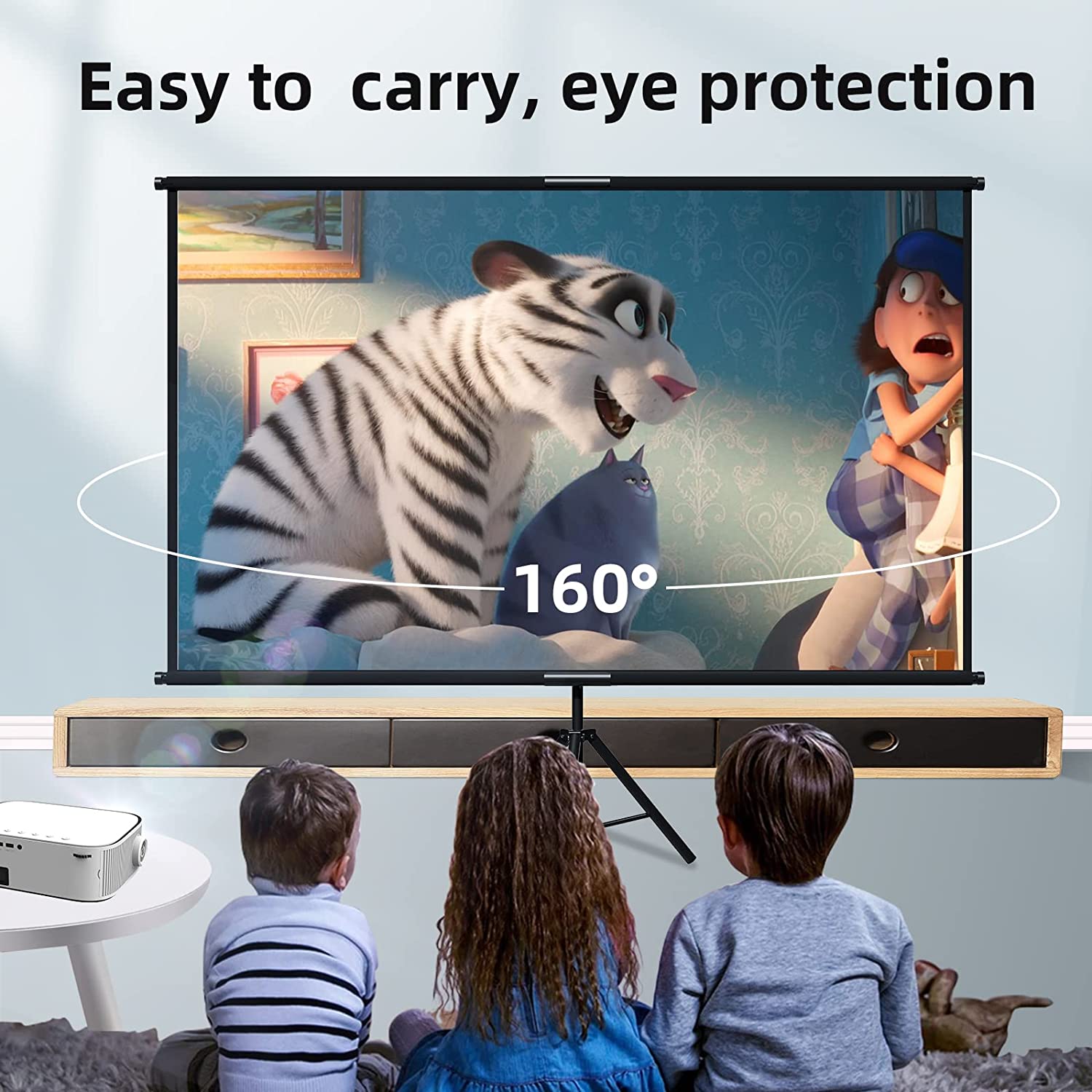 VEIDADZ โปรเจคเตอร์หน้าจอขาตั้ - Home Cinema Blanc บทวิจารณ์และราคา