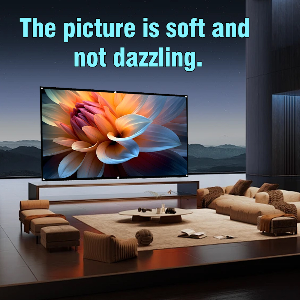 XIAOHUI 60-180 นิ้วโปรเจคเตอร์ - Home Cinema Blanc บทวิจารณ์และราคา
