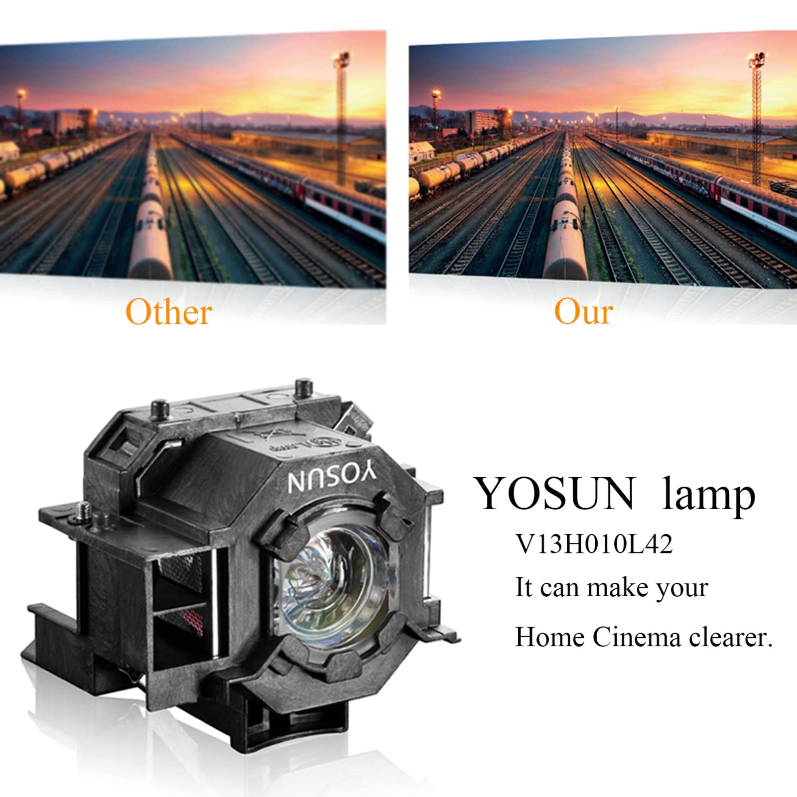 v13h010l42 หลอดไฟโปรเจคเตอร์สำ - Home Cinema Epson บทวิจารณ์และราคา