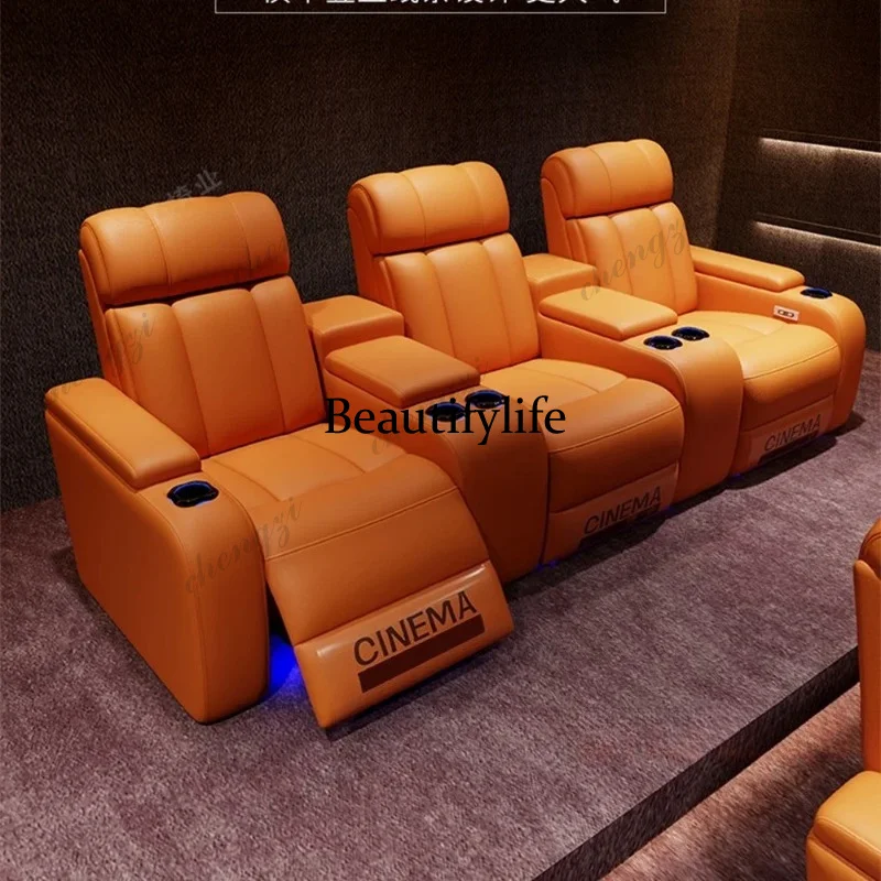 เก้าอี้โรงหนังปรับเอนไฟฟ้าหนัง - Home Cinema Recliners บทวิจารณ์และราคา