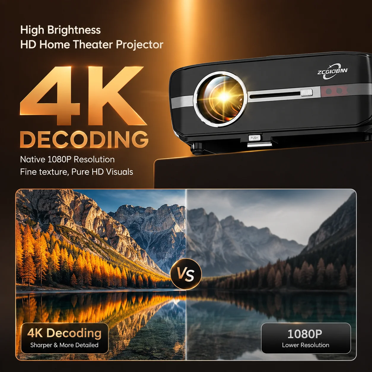 โปรเจคเตอร์ Google TV 4K อย่าง - Netflix Home Cinema บทวิจารณ์และราคา