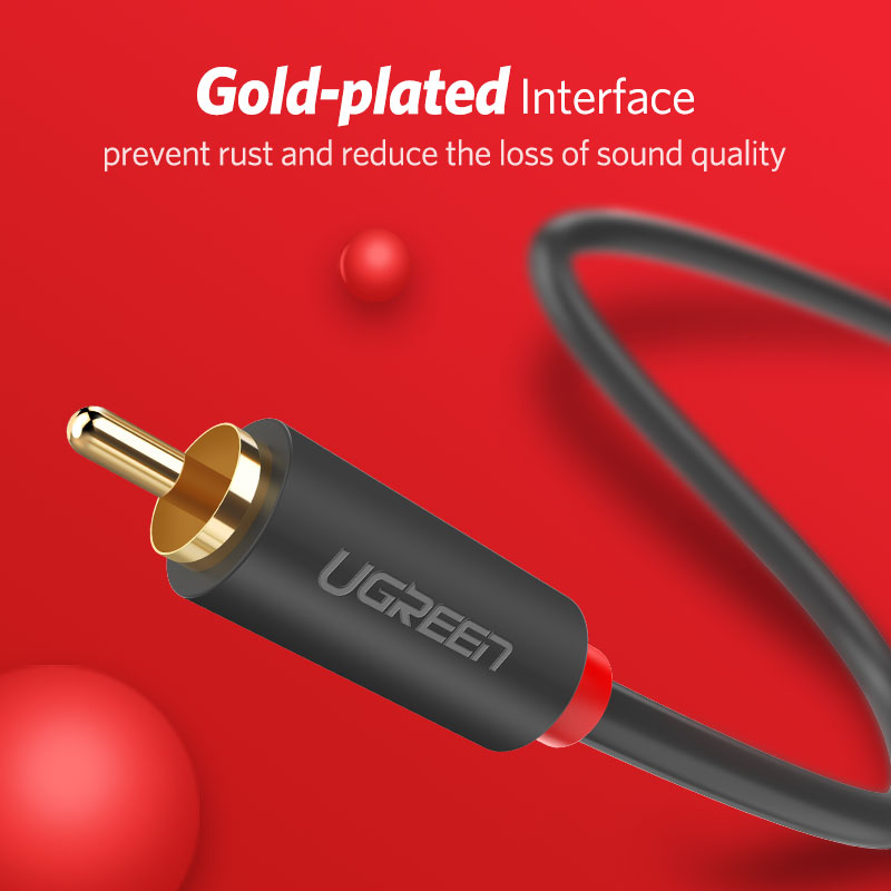 UGREEN 2RCA 2 RCA ตัวผู้ชายสาย - Klipsch Home Cinema บทวิจารณ์และราคา