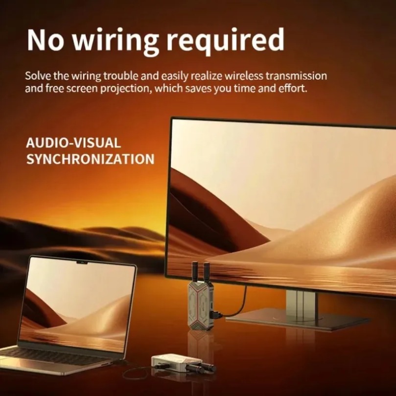 เสาอากาศคู่ 1000M ไร้สาย HDMI  - Home Cinema Theatre บทวิจารณ์และราคา