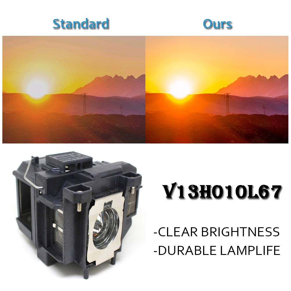 ELPLP67/ V13H010L67 สําหรับ Ep - Home Cinema Epson บทวิจารณ์และราคา