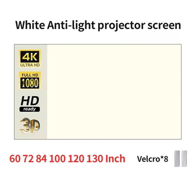 จอโปรเจคเตอร์ Yovanxer White G - Home Cinema Blanc บทวิจารณ์และราคา