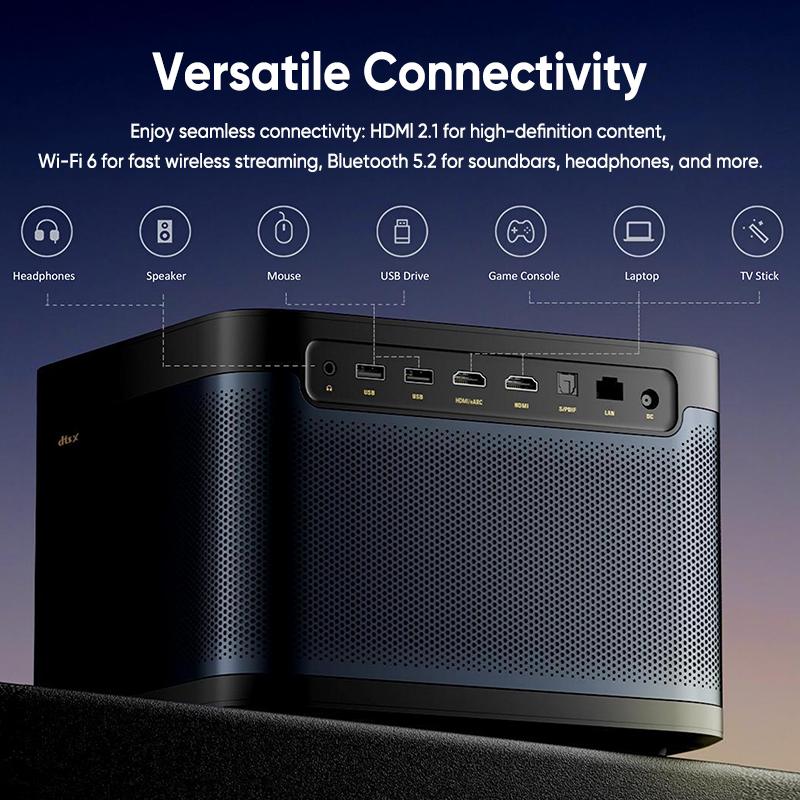 โปรเจคเตอร์เลเซอร์ Dangbei DBO - Netflix Home Cinema บทวิจารณ์และราคา