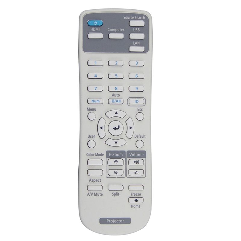 รีโมทคอนโทรลโปรเจคเตอร์สำรอง 6 - Home Cinema Epson บทวิจารณ์และราคา
