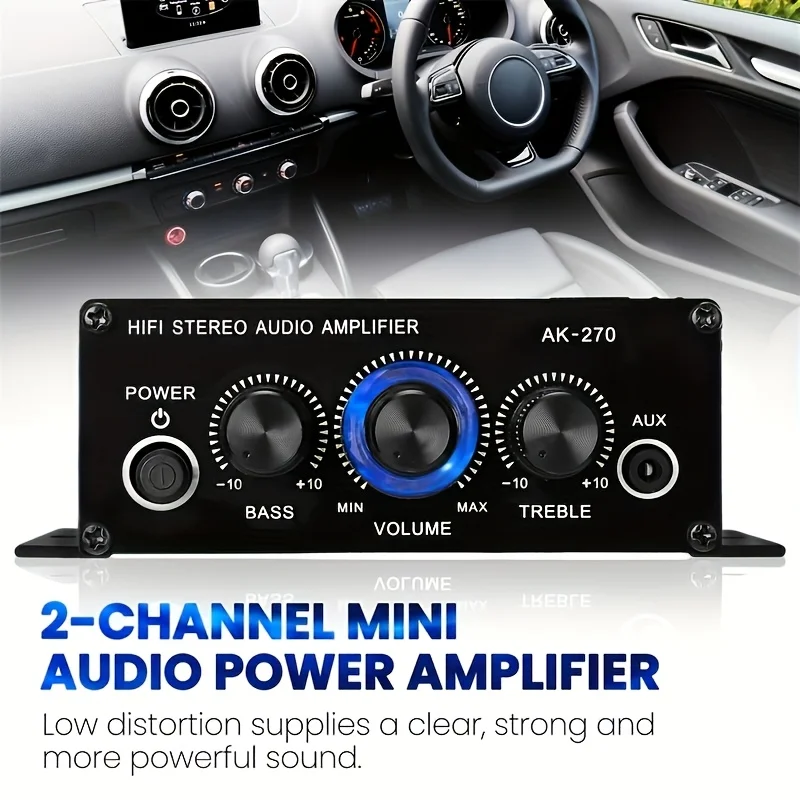 AK-270 400W มินิเพาเวอร์แอมป์  - Klipsch Home Cinema บทวิจารณ์และราคา