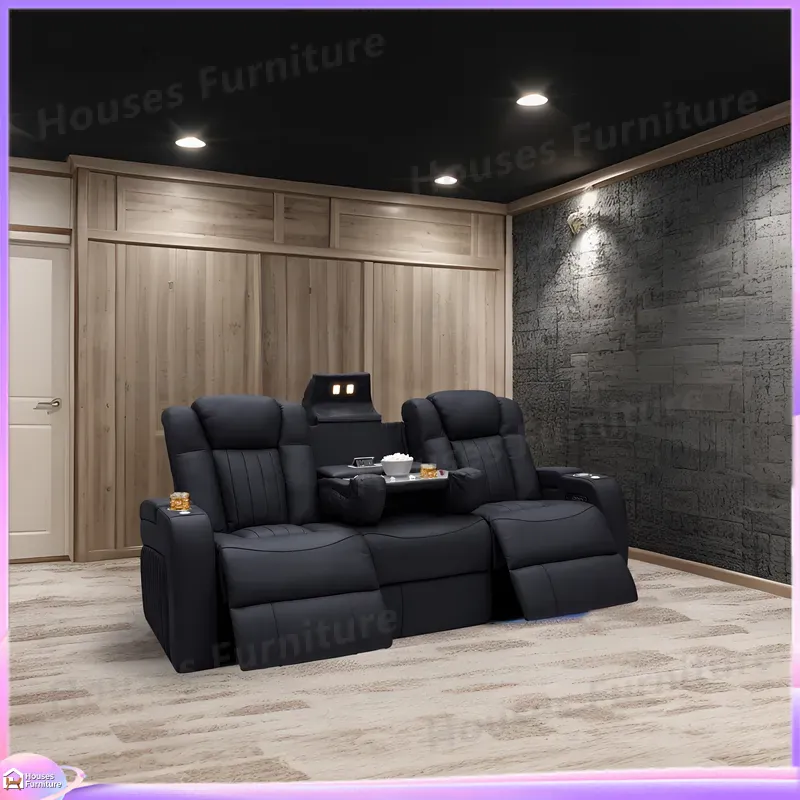 โซฟาหนังปรับเอนนอนสำหรับโฮมเธี - Home Cinema Recliners บทวิจารณ์และราคา