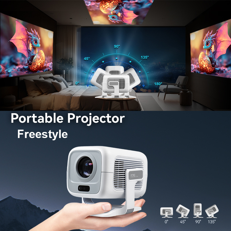 โปรเจคเตอร์ HUAWEISHI 4K ระบบแ - Home Cinema Focal บทวิจารณ์และราคา