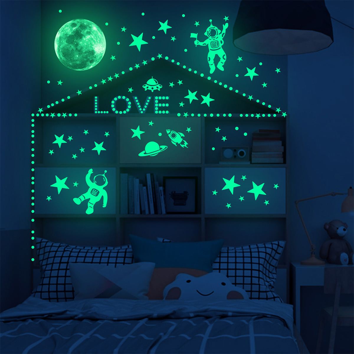 Luminous Moon Stars สติ๊กเกอร์ - Home Cinema Room บทวิจารณ์และราคา