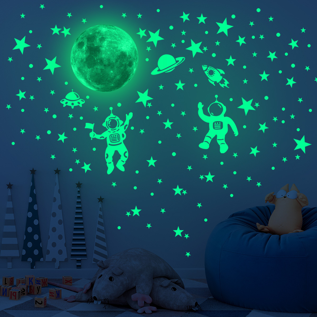 Luminous Moon Stars สติ๊กเกอร์ - Home Cinema Room บทวิจารณ์และราคา